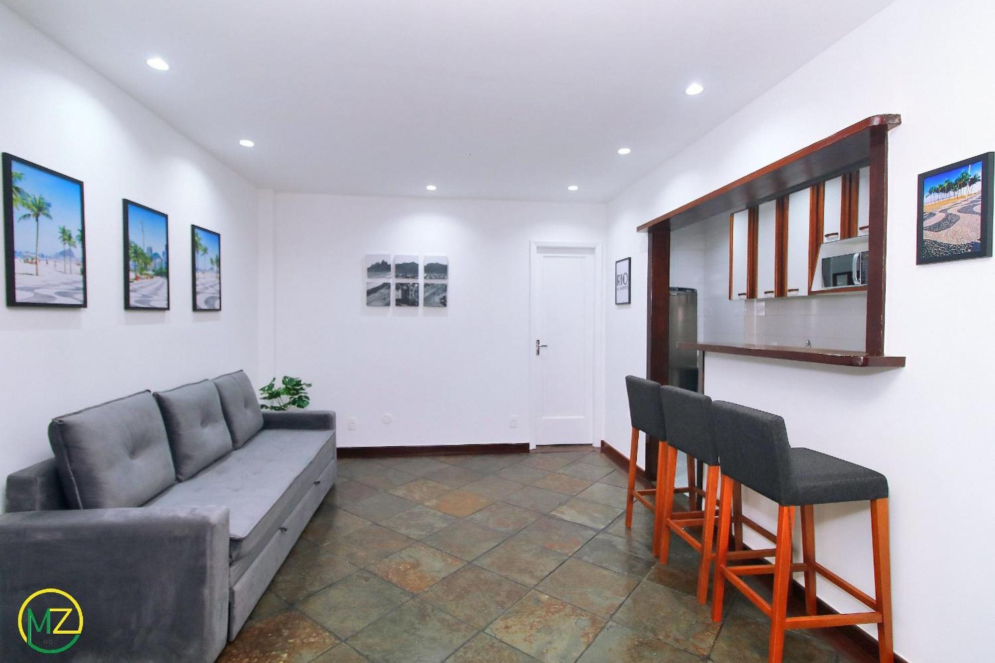 Lindo Sala E Quarto, Pe Na Areia Em Ipanema Apartment