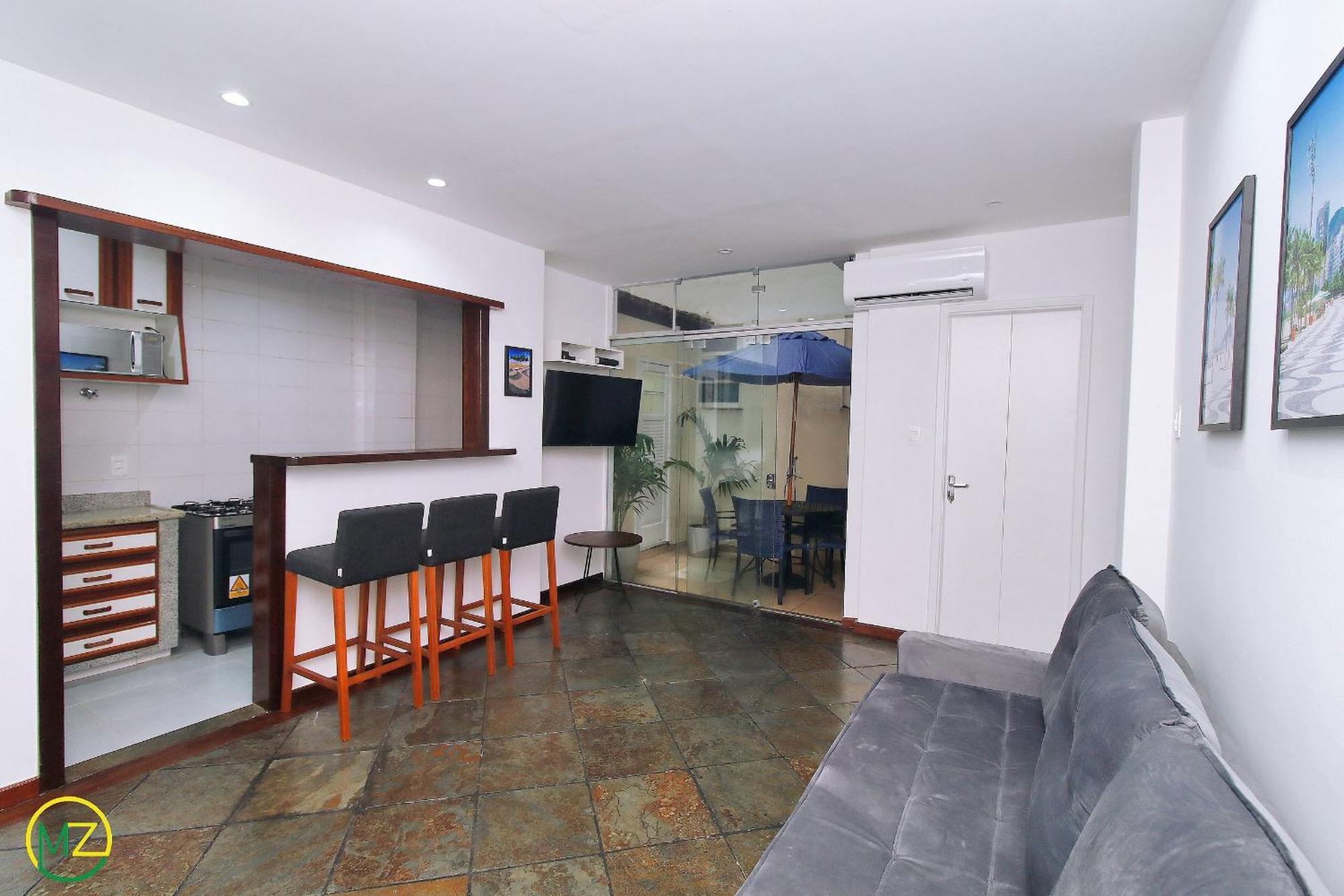 Lindo Sala E Quarto, Pe Na Areia Em Ipanema Apartment